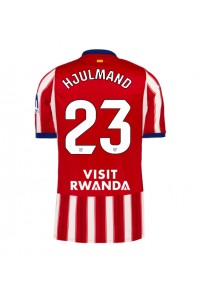 Atletico Madrid Morten Hjulmand #23 Fotballdrakt Hjemme Klær 2026-27 Korte ermer